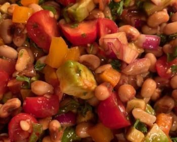 BBQ Black Eyed Pea Salad